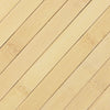 Matto suorakaide vaalea luonnollinen 100x100 cm bambu