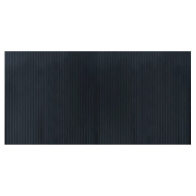 Matto suorakaide harmaa 100x200 cm bambu