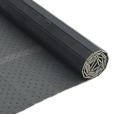 Matto suorakaide harmaa 100x400 cm bambu