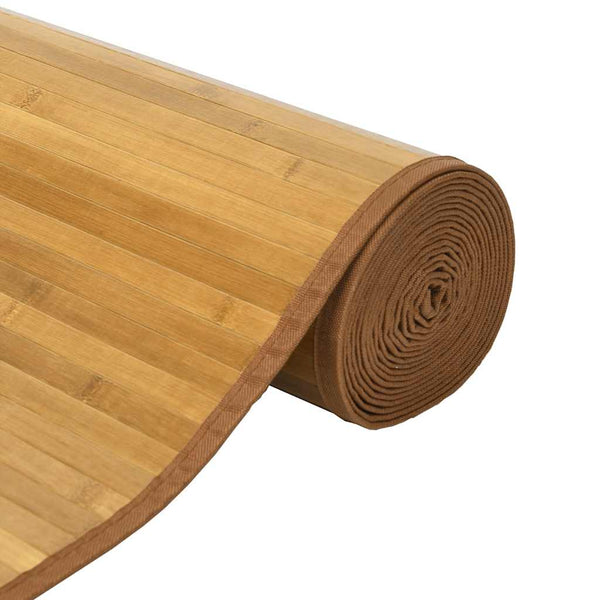 Matto suorakaide luonnollinen 60x100 cm bambu