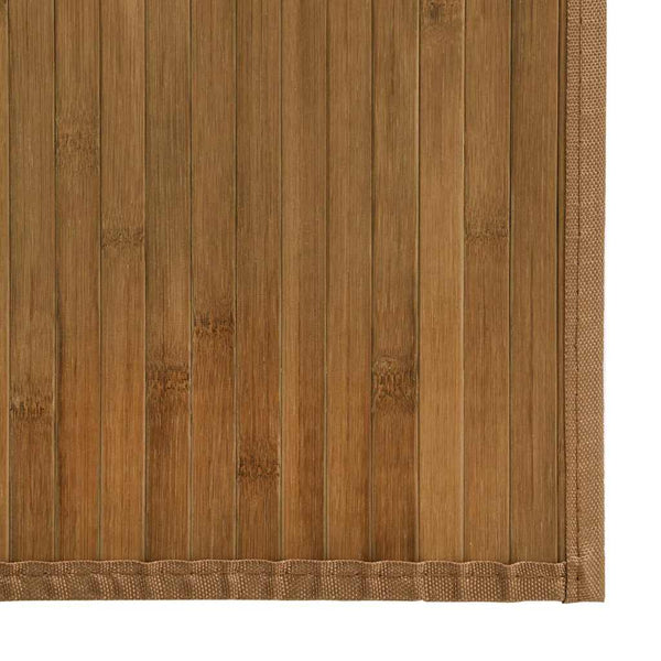 Matto suorakaide ruskea 60x100 cm bambu