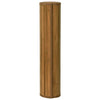 Matto suorakaide ruskea 60x200 cm bambu