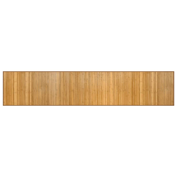 Matto suorakaide luonnollinen 60x300 cm bambu