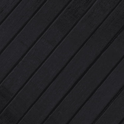 Matto suorakaide musta 60x400 cm bambu