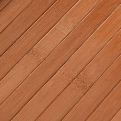 Matto suorakaide ruskea 60x400 cm bambu