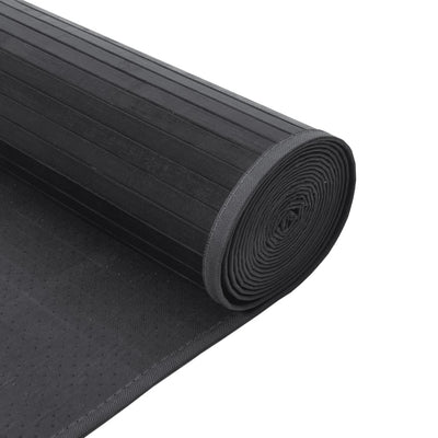Matto suorakaide harmaa 60x400 cm bambu