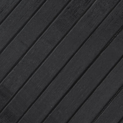 Matto suorakaide harmaa 60x400 cm bambu
