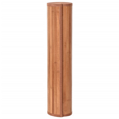 Matto suorakaide ruskea 60x1000 cm bambu