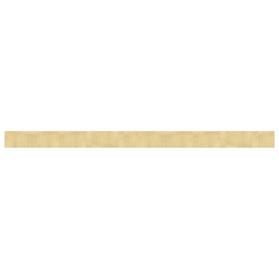 Matto suorakaide vaalea luonnollinen 60x1000 cm bambu