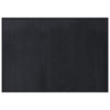 Matto suorakaiteen muotoinen musta 70x100 cm bambu