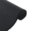 Matto suorakaiteen muotoinen musta 70x100 cm bambu