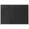 Matto suorakaiteen muotoinen harmaa 70x100 cm bambu
