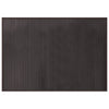 Matto suorakaiteen muotoinen tummanruskea 70x100 cm bambu