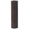 Matto suorakaiteen muotoinen tummanruskea 70x100 cm bambu