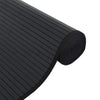 Matto suorakaiteen muotoinen musta 70x200 cm bambu