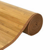 matto suorakaide luonnollinen 70x200 cm bambu