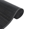 Matto suorakaide harmaa 70x200 cm bambu
