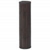 Matto suorakaiteen muotoinen tummanruskea 70x200 cm bambu
