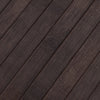 Matto suorakaiteen muotoinen tummanruskea 70x200 cm bambu