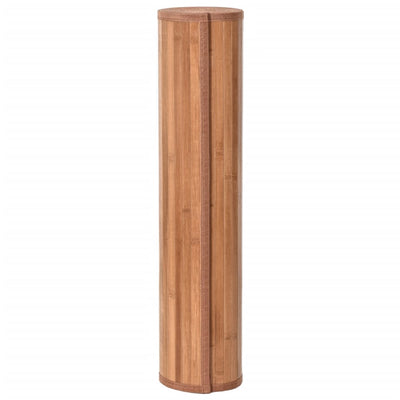 Matto suorakaide luonnollinen 70x1000 cm bambu