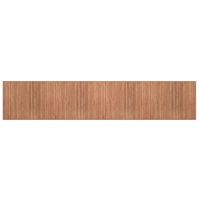 Matto suorakaide luonnollinen 80x400 cm bambu