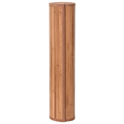 Matto suorakaide luonnollinen 80x400 cm bambu