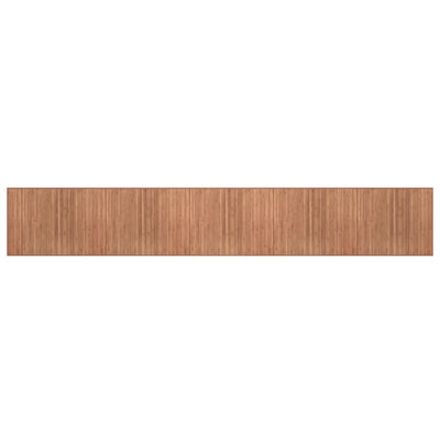 Matto suorakaide luonnollinen 80x500 cm bambu