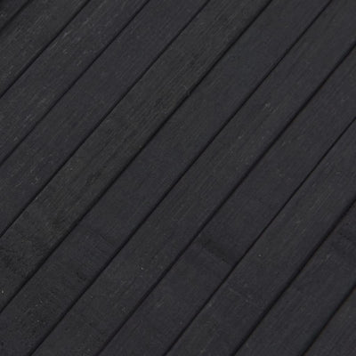 Matto suorakaide harmaa 80x500 cm bambu