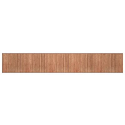 Matto suorakaide luonnollinen 80x1000 cm bambu