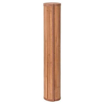 Matto suorakaide luonnollinen 100x500 cm bambu