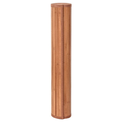 Matto suorakaide ruskea 100x1000 cm bambu