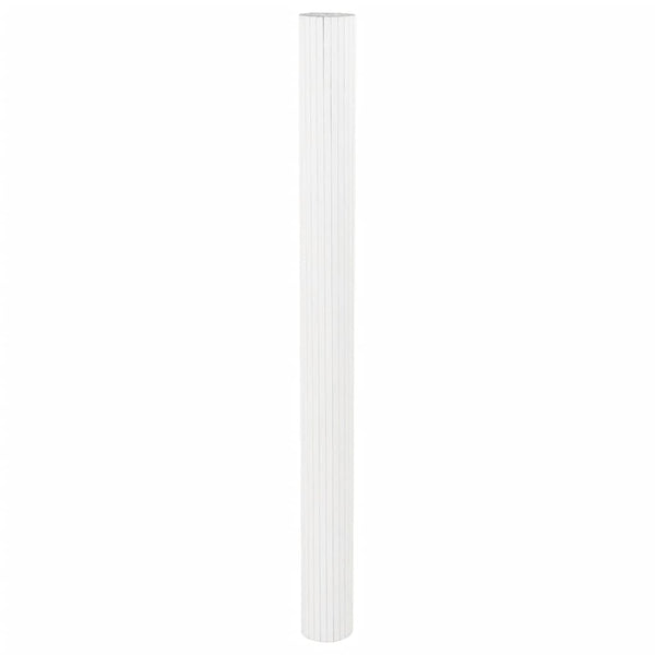 Tilanjakaja valkoinen leveys 800 cm korkeus 165 cm bambu