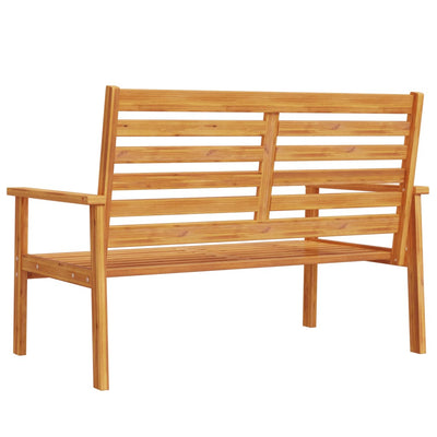 Puutarhan sohvapenkki 120 cm täysi akasiapuu