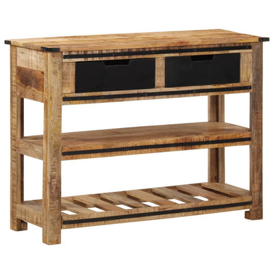 Konsolipöytä 100x35x75 cm täysi mangopuu