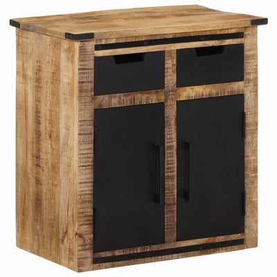 Senkki 2 laatikkoa 55x35x60 cm täysi mangopuu