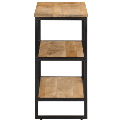 Konsolipöytä 100x35x70 cm täysi karkea mangopuu