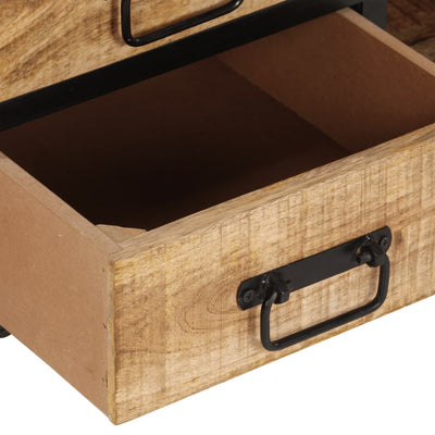 TV-taso 90x35x40 cm täysi karkea mangopuu
