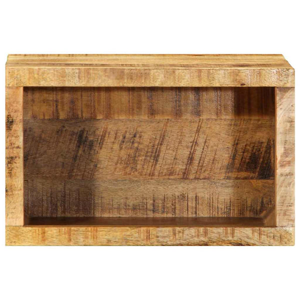Yöpöytäkaappi Ruskea 40 x 30 x 25 cm Täysi Mangopuu