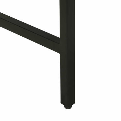 Ruskea konsolipöytä ovella Merna 100x35x70cm (mangopuu)