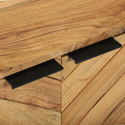 Sivupöytä Ruskea 70 x 35 x 75 cm Täysi Akaasiapuu