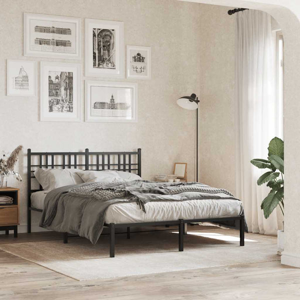 Metallinen vaihtopääty musta 137 cm
