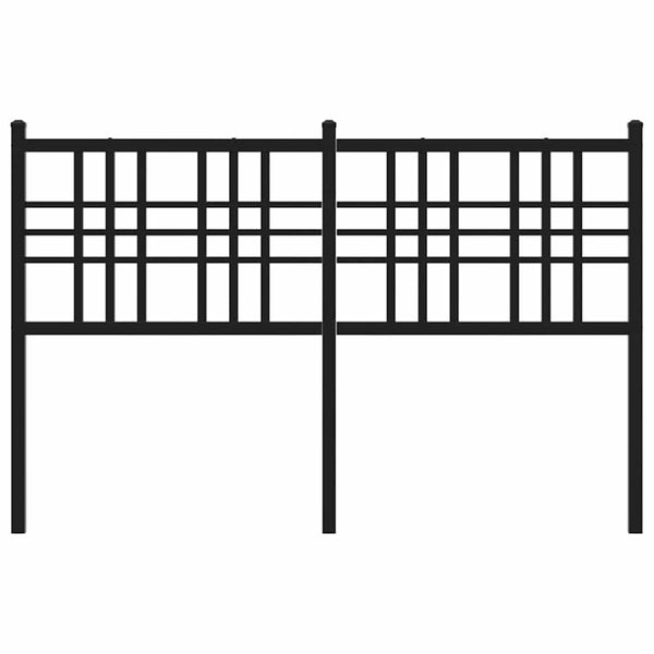 Metallinen vaihtopääty musta 137 cm