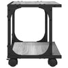 Tulostinteline 2 tasoa harmaa Sonoma 41x28x33,5 cm tekninen puu