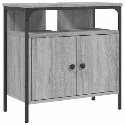Pesuallaskaappi harmaa Sonoma 60x30x60 cm tekninen puu