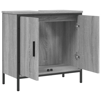 Pesuallaskaappi harmaa Sonoma 60x30x60 cm tekninen puu