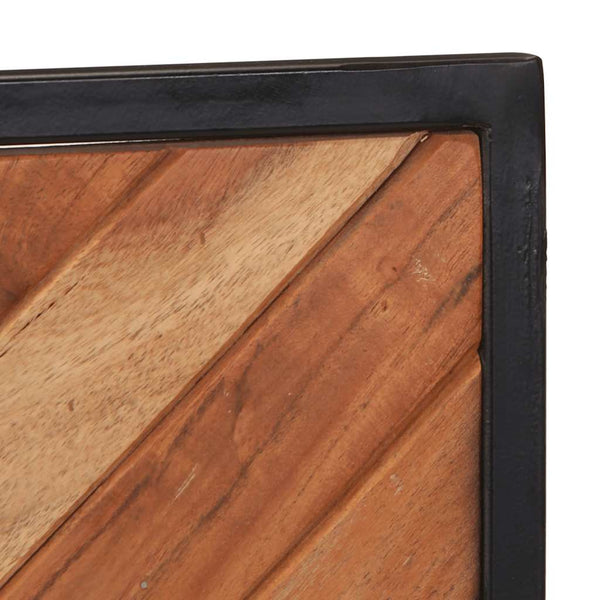 Vaatehyllyt 2 kpl 35x1x90 cm täyspuu akaasia