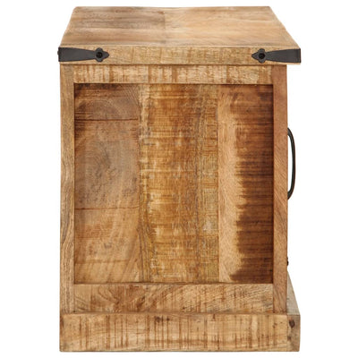 TV-taso 110x35x45 cm täysi karkea mangopuu