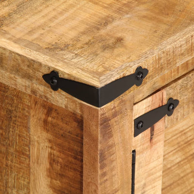 TV-taso 110x35x45 cm täysi karkea mangopuu