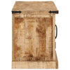 TV-taso 110x35x45 cm täysi karkea mangopuu