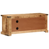 TV-taso 110x35x45 cm täysi karkea mangopuu